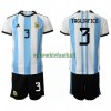 Maillot de Supporter Argentine Nicolas Tagliafico 3 Domicile Coupe du Monde 2022 Pour Enfant